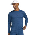 Wilson T-shirt Manga Larga Everyday Performance Bleu Court