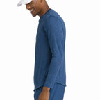 Wilson T-shirt Manga Larga Everyday Performance Bleu Court - vue 5