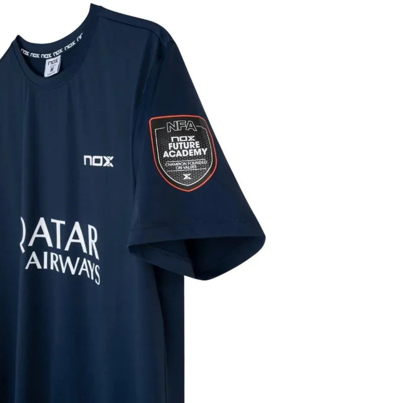 Nox T-shirt Agustin Tapia Sponsors AT10 Bleu Foncé 2026 - vue 4