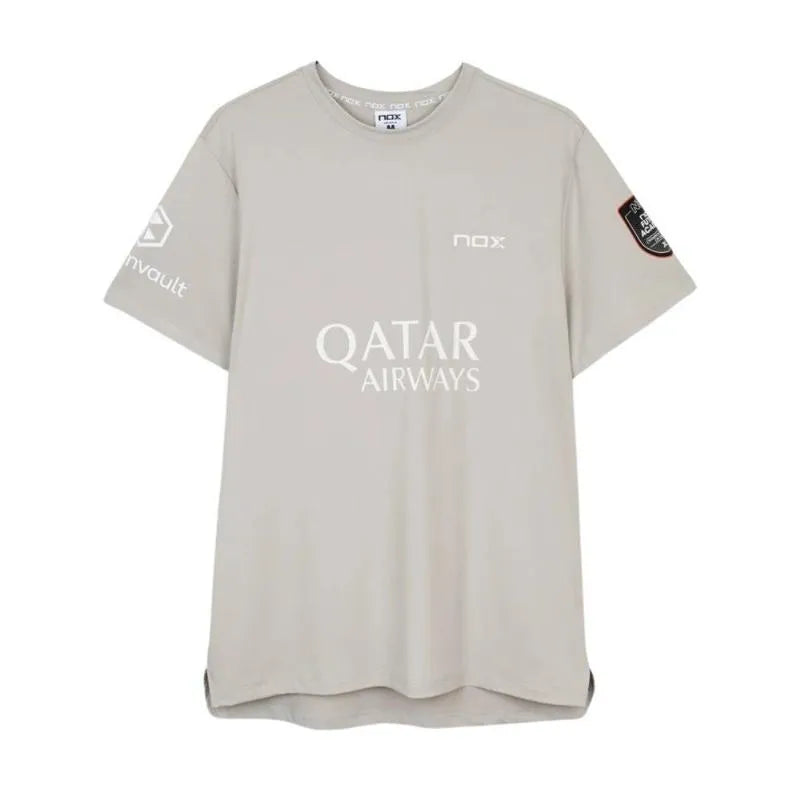 Nox T-shirt Agustin Tapia Sponsors AT10 Gris Clair 2026