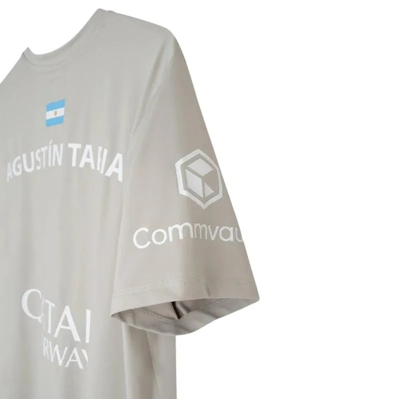 Nox T-shirt Agustin Tapia Sponsors AT10 Gris Clair 2026 - vue 3