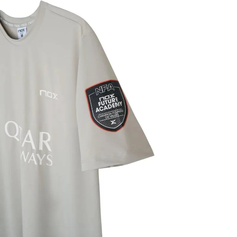 Nox T-shirt Agustin Tapia Sponsors AT10 Gris Clair 2026 - vue 4
