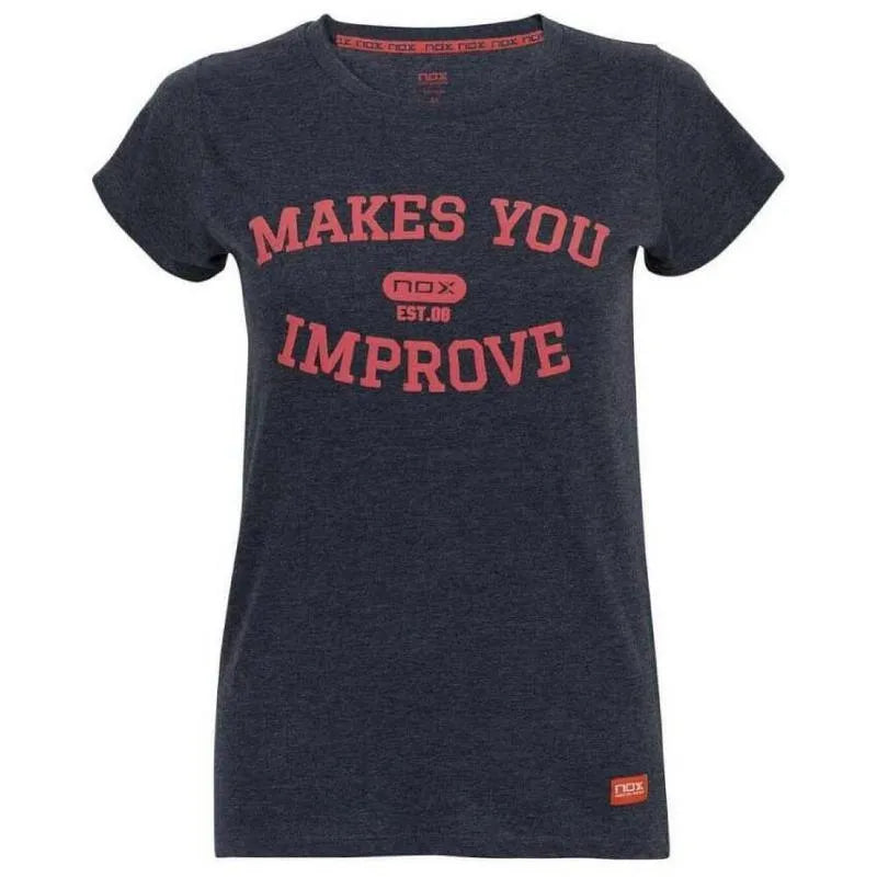 Nox T-shirt Basic Marine Femme