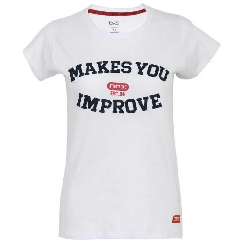 Nox T-shirt Basic Blanc Femme