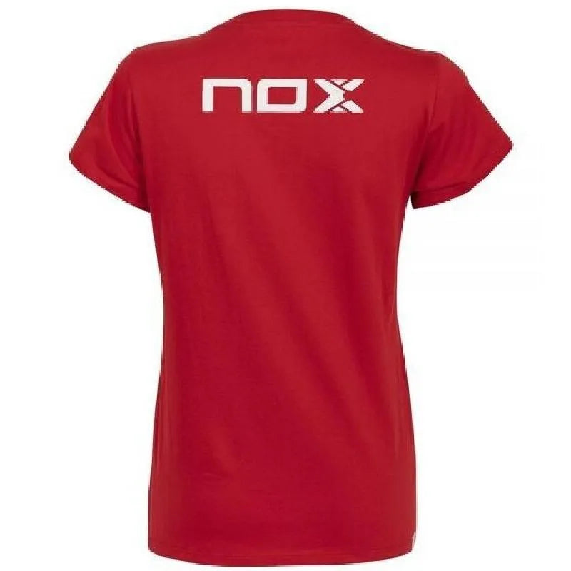 Nox T-shirt Basic Rouge Femme - vue 2