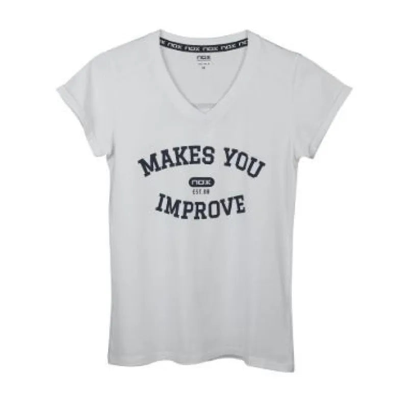 Nox T-shirt Femme Basic Blanc