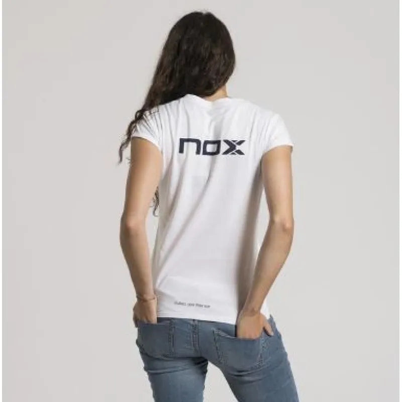 Nox T-shirt Femme Basic Blanc - vue 2