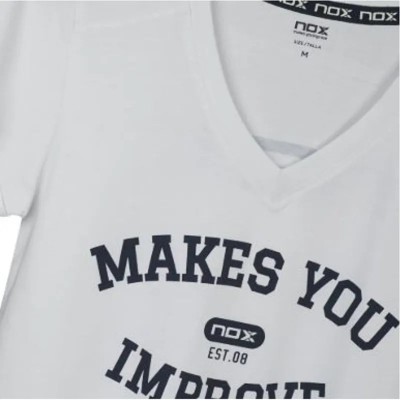 Nox T-shirt Femme Basic Blanc - vue 3