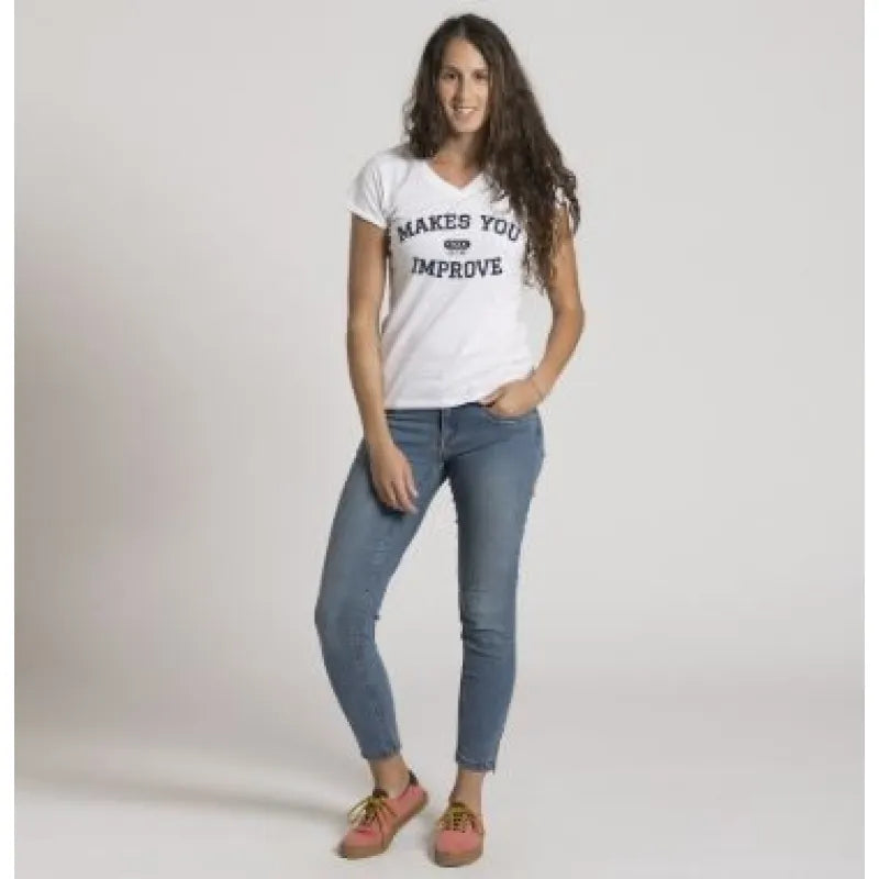 Nox T-shirt Femme Basic Blanc - vue 4