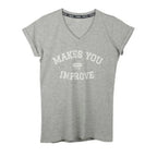 Nox T-shirt Femme Basic Gris Vigore