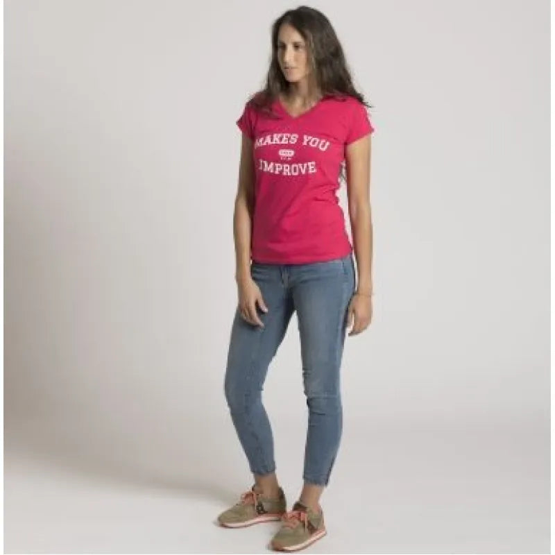 Nox T-shirt Femme Basic Rose - vue 2