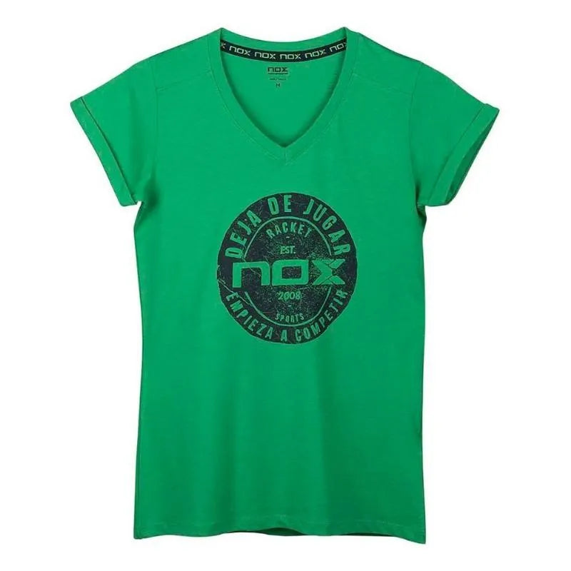 Nox T-shirt Femme Basic Vert