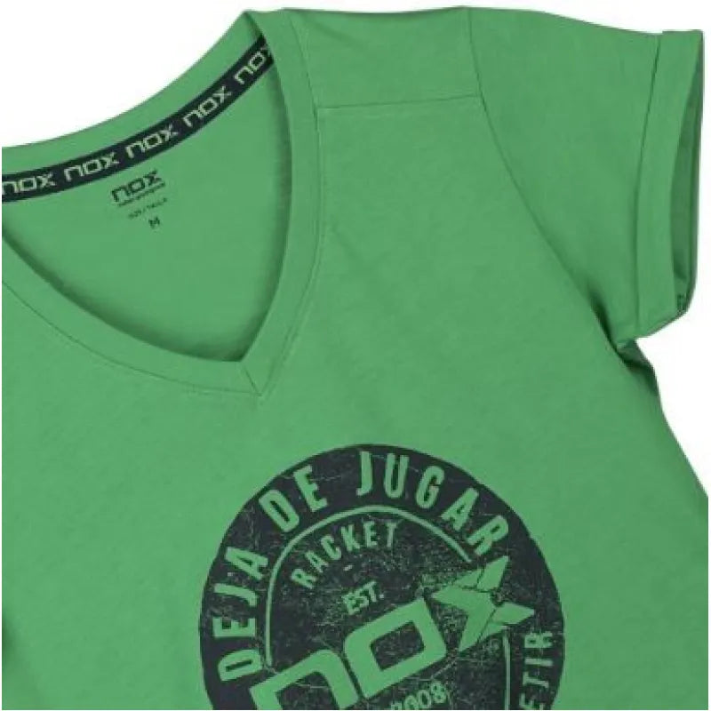 Nox T-shirt Femme Basic Vert - vue 5
