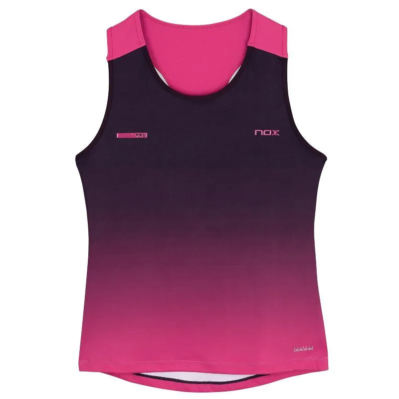 Nox T-shirt Pro Violet Rose Degradado Femme