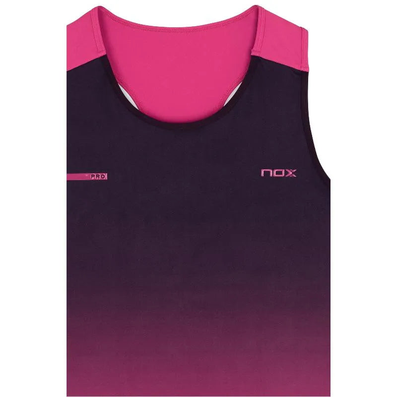 Nox T-shirt Pro Violet Rose Degradado Femme - vue 5
