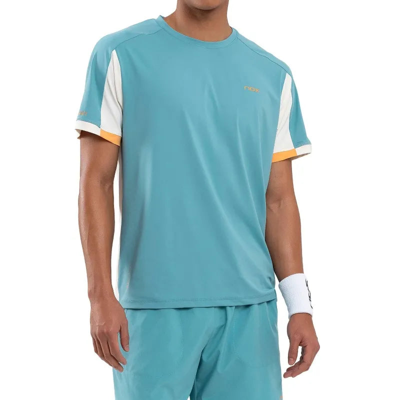 Nox T-shirt Pro Turquoise - vue 3