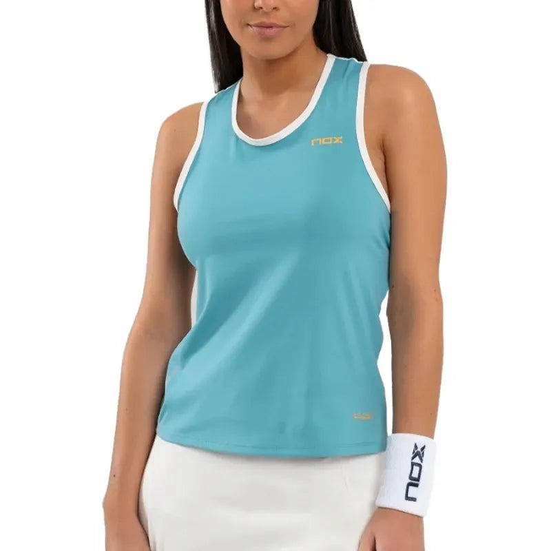 Nox T-shirt Pro Turquoise Femme - vue 3