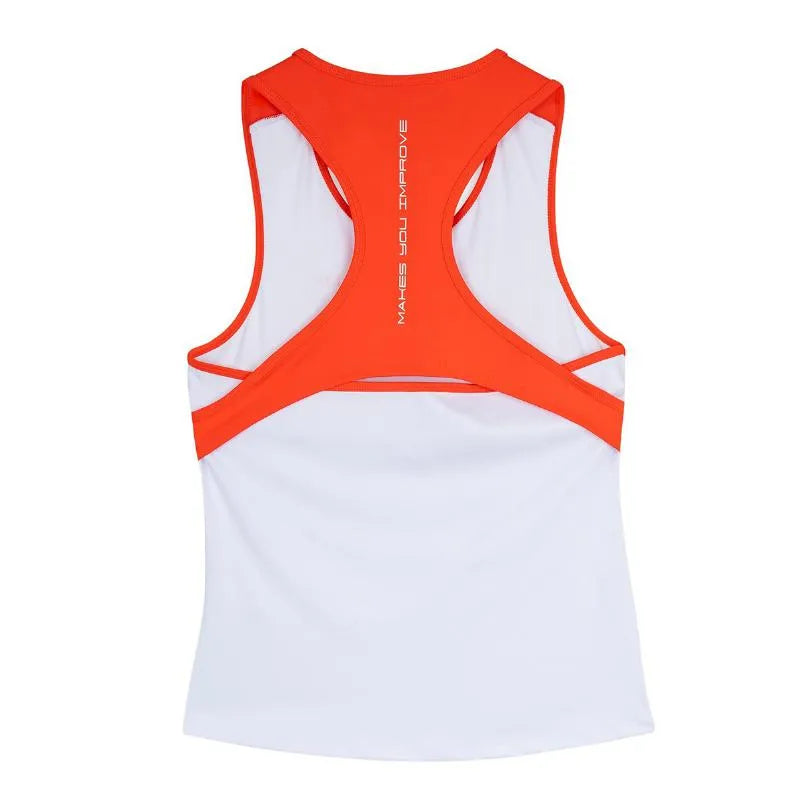 Nox T-shirt Team Blanc Rouge Femme - vue 2