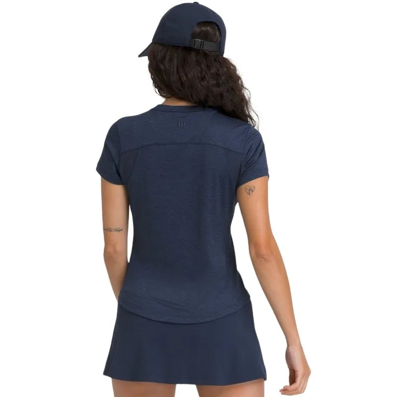 Wilson T-shirt All Day Marine Femme - vue 2