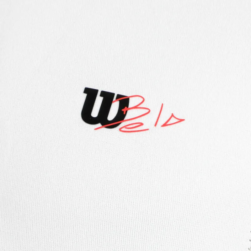 Wilson T-shirt Bela Seamless Ziphnly 2.0 Blanc - vue 4