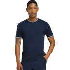 Wilson T-shirt Court Performance Crew Marine - vue 3