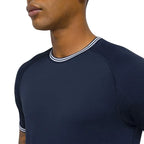 Wilson T-shirt Court Performance Crew Marine - vue 4