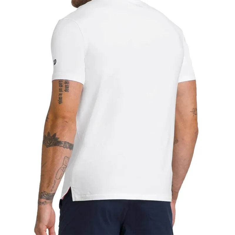 Wilson T-shirt Easy Street Blanc - vue 2