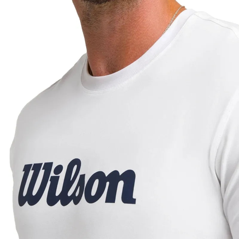 Wilson T-shirt Easy Street Blanc - vue 3