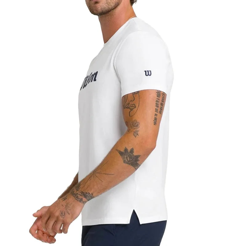Wilson T-shirt Easy Street Blanc - vue 4