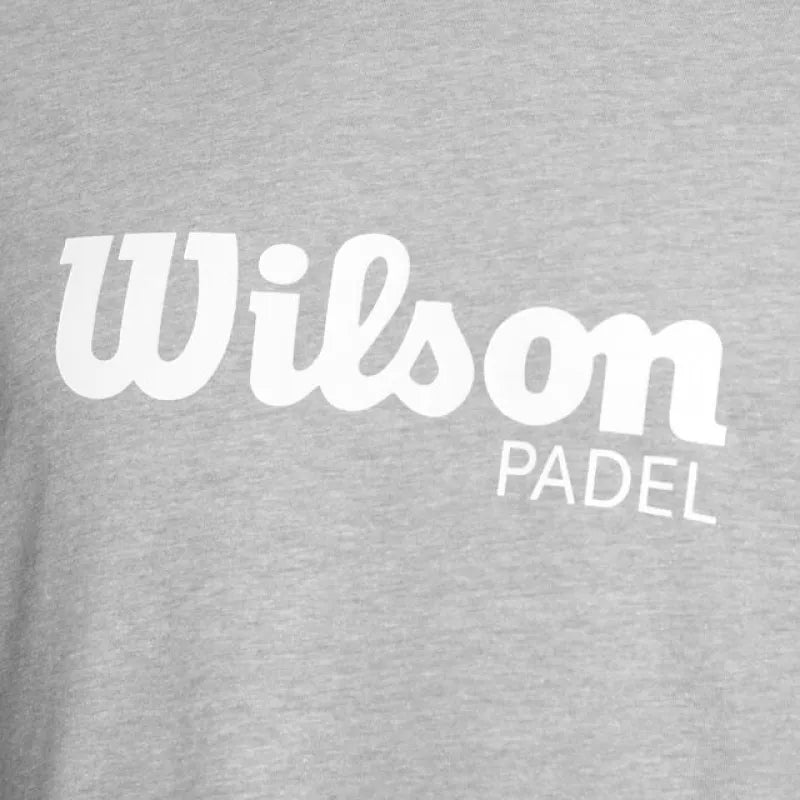 Wilson T-shirt Graphic Gris Blanc - vue 3
