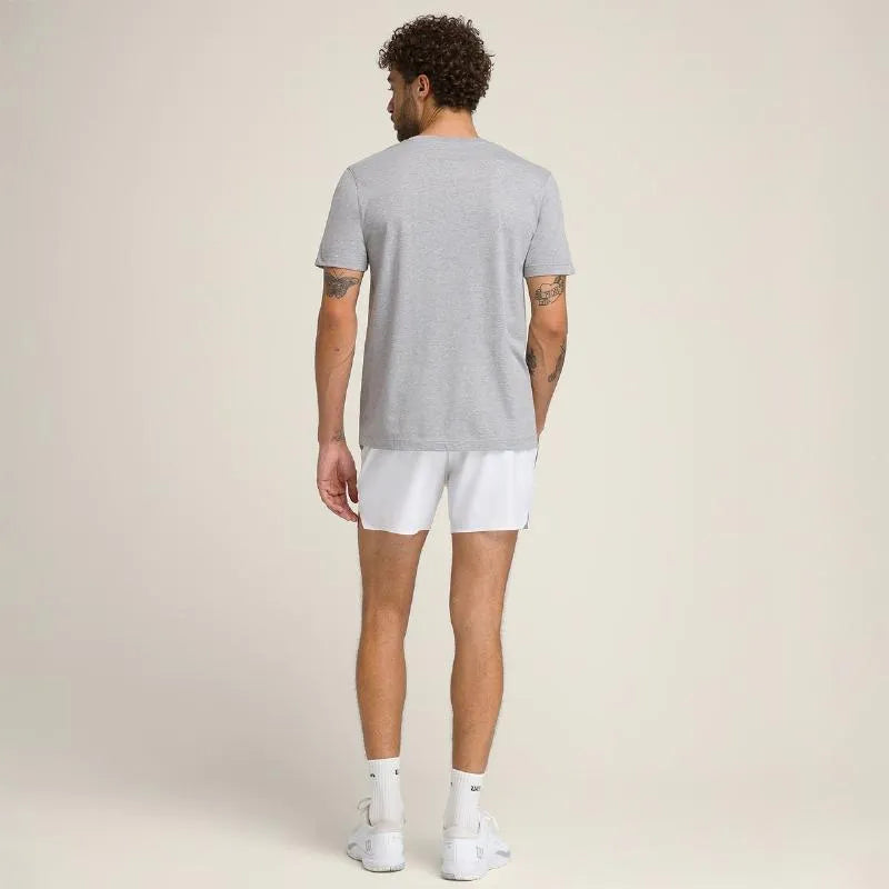 Wilson T-shirt Graphic Gris Blanc - vue 6