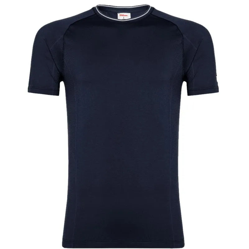 Wilson T-shirt Team Seamless Crew Marino