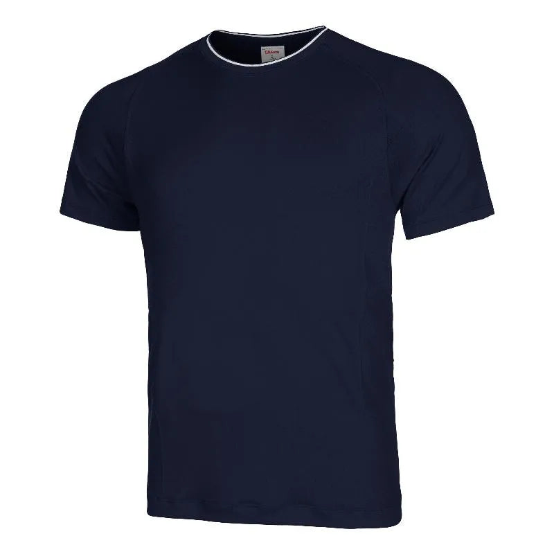 Wilson T-shirt Team Seamless Crew Marino - vue 3