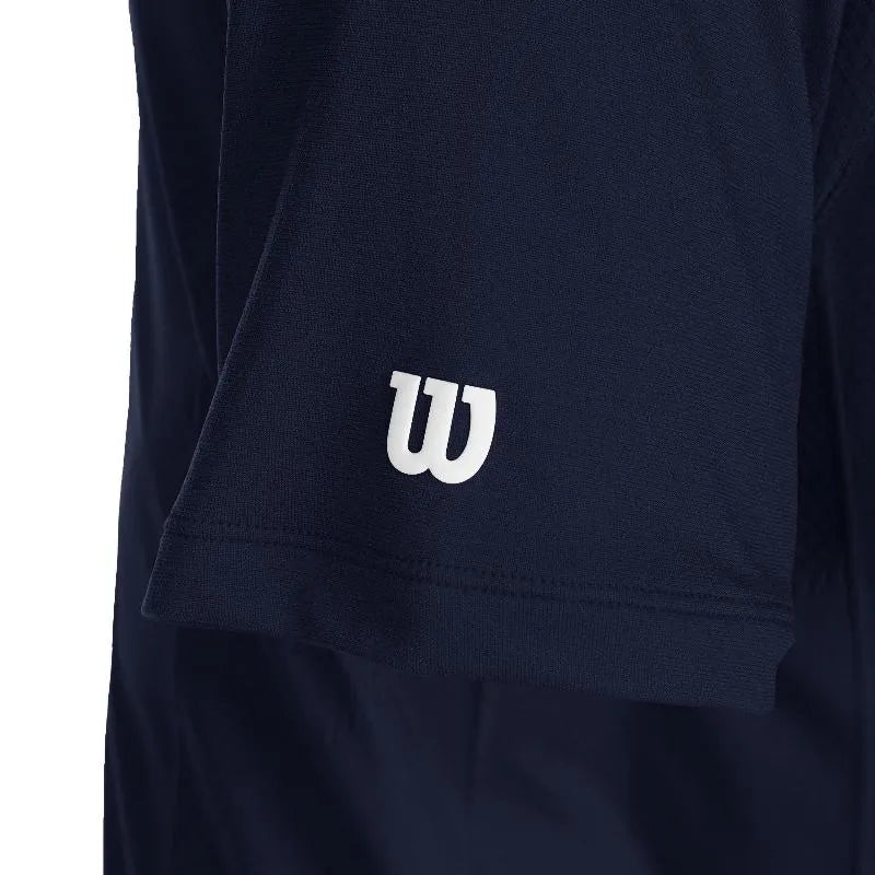 Wilson T-shirt Team Seamless Crew Marino - vue 4