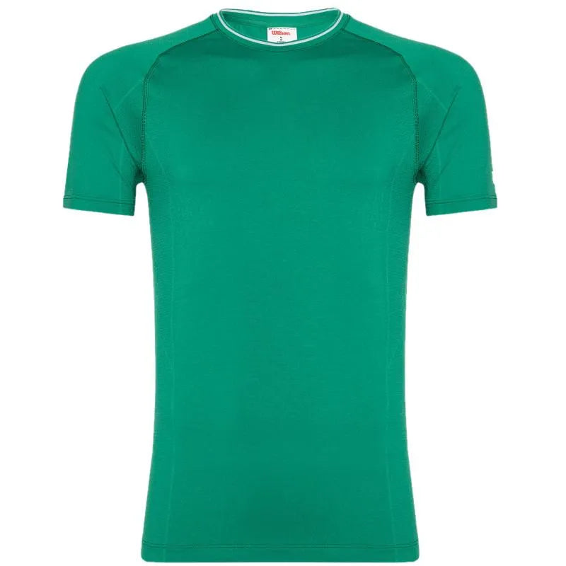 Wilson T-shirt Team Seamless Crew Vert