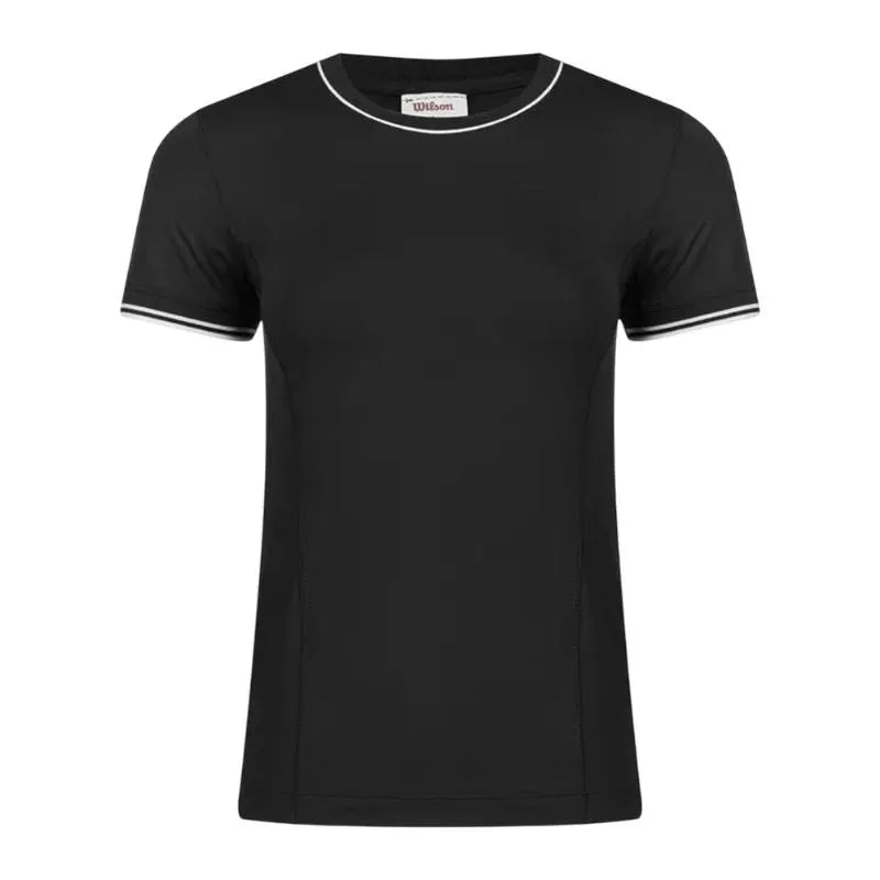 Wilson T-shirt Team Seamless Noir Femme