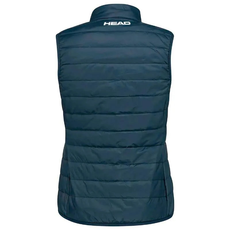 Head Gilet Club Lightweight Marine Blanc Femme - vue 2