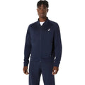 Asics Veste Court Warm Up Bleu Minuit