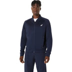 Asics Veste Court Warm Up Bleu Minuit
