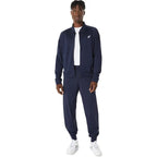 Asics Veste Court Warm Up Bleu Minuit - vue 5
