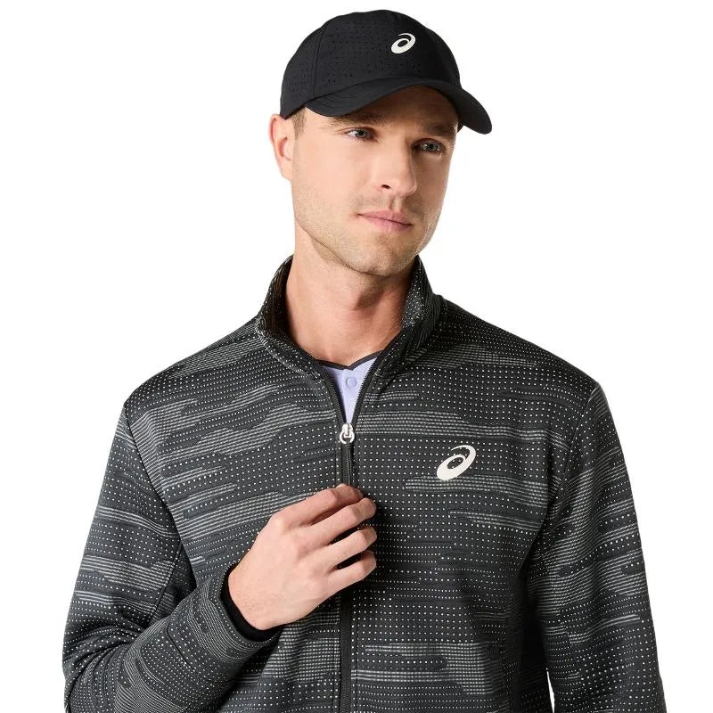 Asics Veste Match Gris Graphite - vue 4