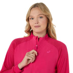 Asics Veste Match Rose Brillant Femme - vue 3