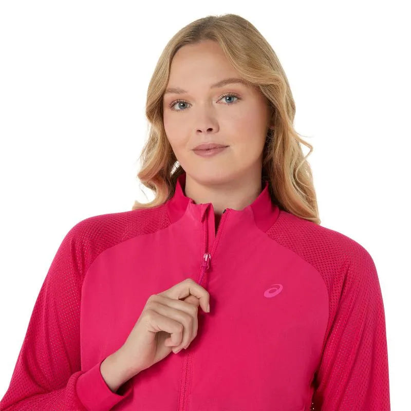 Asics Veste Match Rose Brillant Femme - vue 3