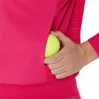 Asics Veste Match Rose Brillant Femme - vue 5