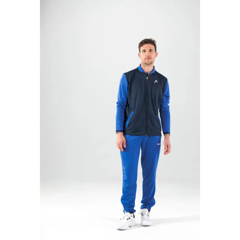 Head Veste Breaker Bleu Foncé Bleu Français - vue 3
