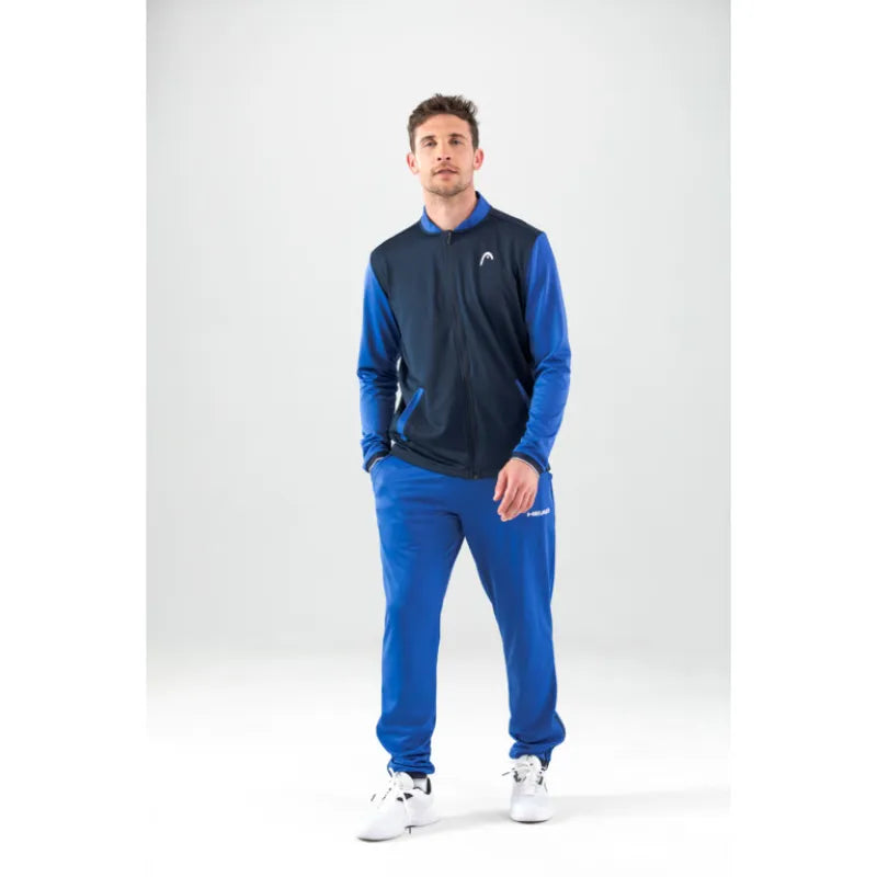 Head Veste Breaker Bleu Foncé Bleu Français - vue 5