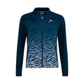Head Veste Breaker Bleu Foncé Estampado Femme
