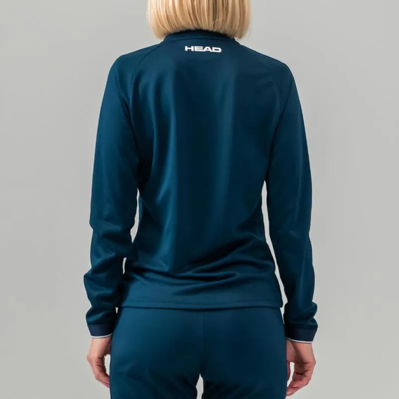 Head Veste Breaker Bleu Foncé Estampado Femme - vue 3