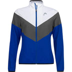 Head Veste Club 22 Bleu Royal Blanc Femme