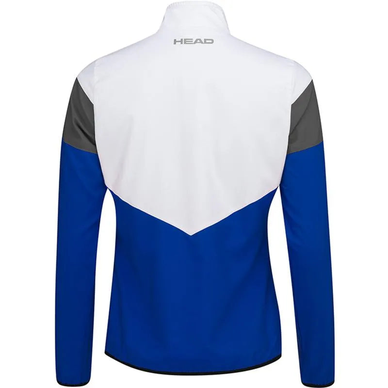 Head Veste Club 22 Bleu Royal Blanc Femme - vue 2